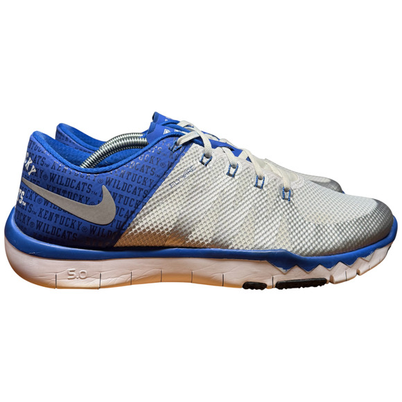 Nike Free Trainer 5.0 V6 Amp Men's 12 University of Kentucky Sneakers UK Shoes - Picture 2 of 12